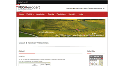 Desktop Screenshot of feg-henggart.ch